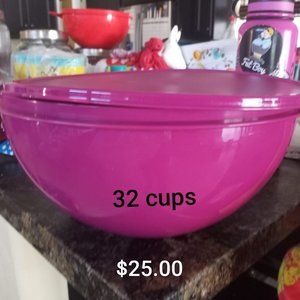 Thatsa Bowl 32 Cup Mixing Bowl Fuschia